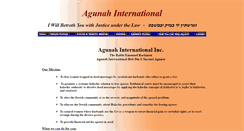 Desktop Screenshot of agunahinternational.com